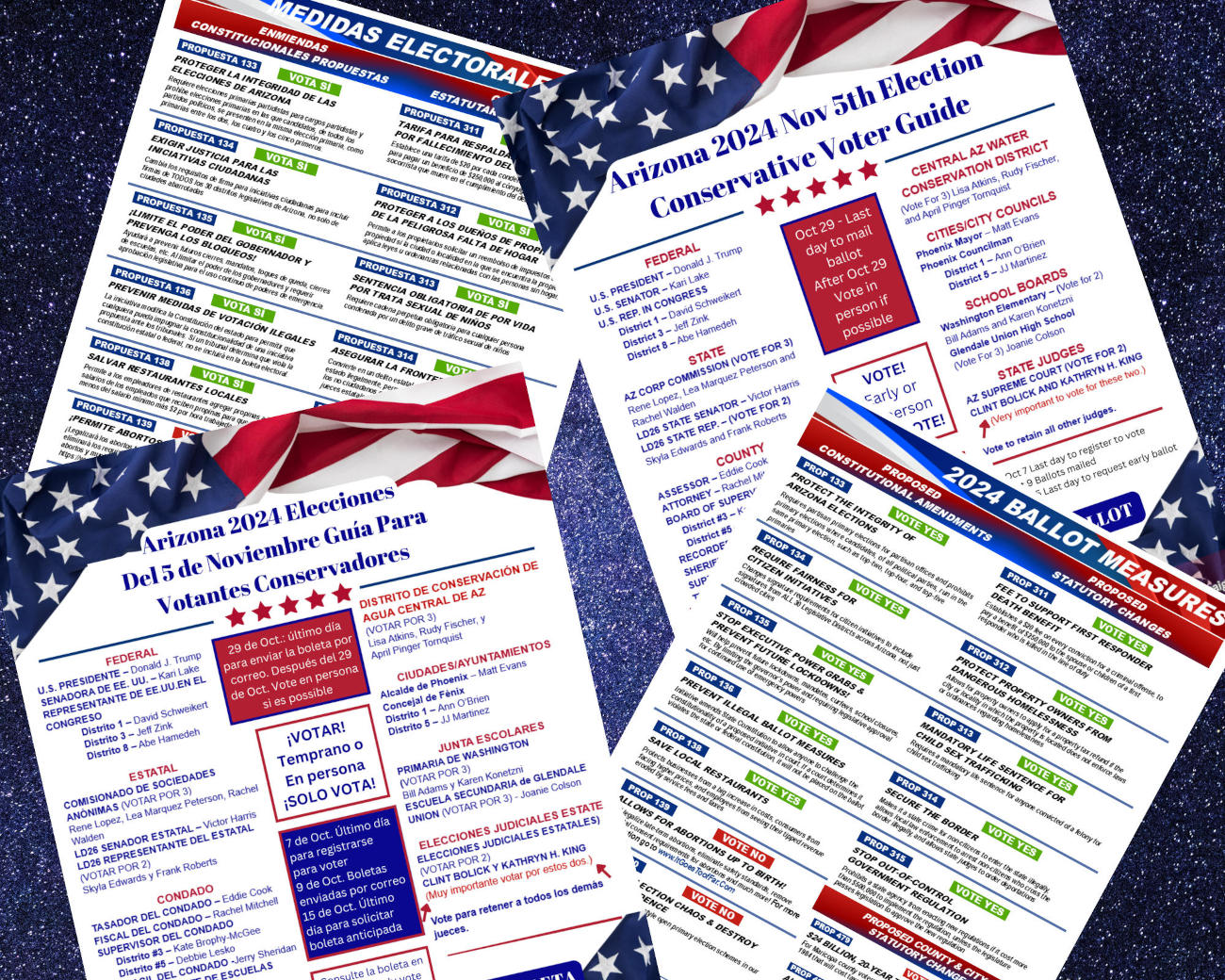 Voter Guides Collage